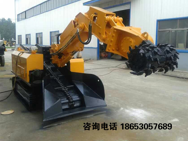 120型履带式矿用铣挖机